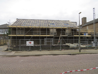 907884 Gezicht op de renovatie van een vleugel van de Dr. Bosschool (Nolenslaan 33) te Utrecht.